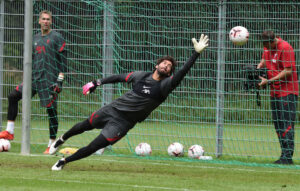 Alisson pre season drills