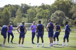 Tottenham training