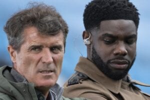 Roy Keane and Micah Richards