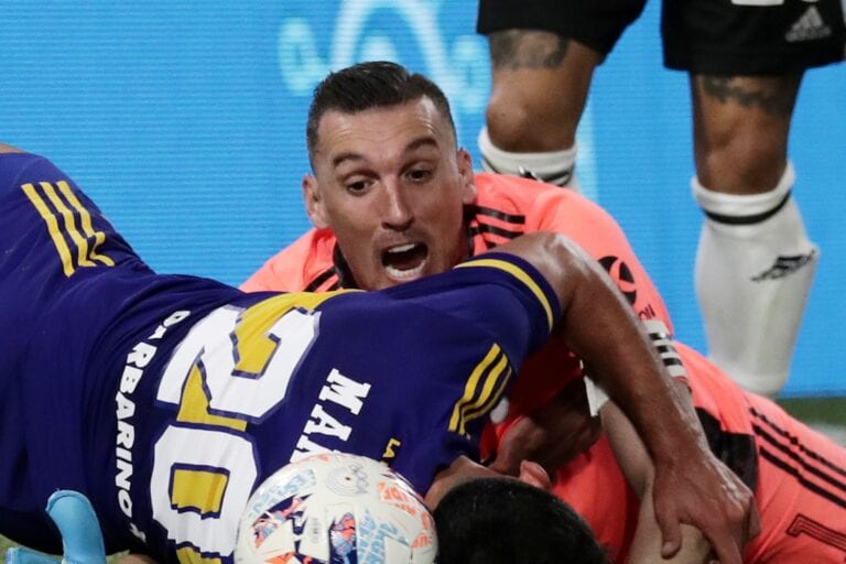 Boca Juniors and River Plate