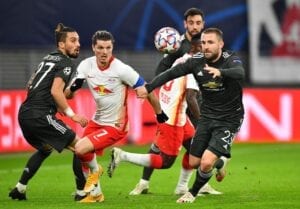 Alex Telles Luke Shaw