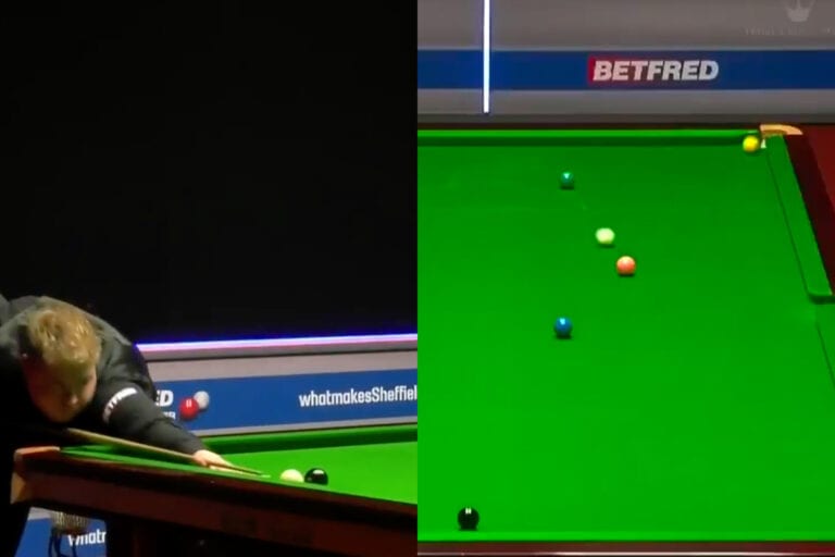 Snooker shot