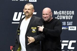 Chuck Liddell and Dana White