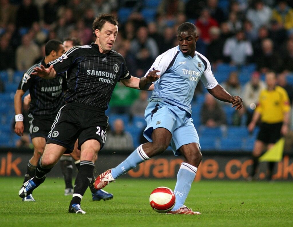 Richards centre-backs Terry