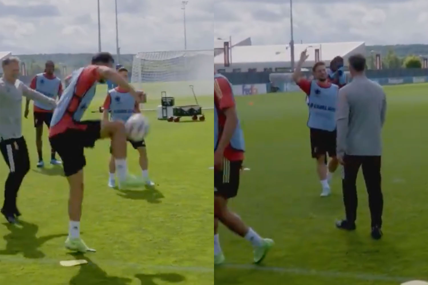 Belgium training