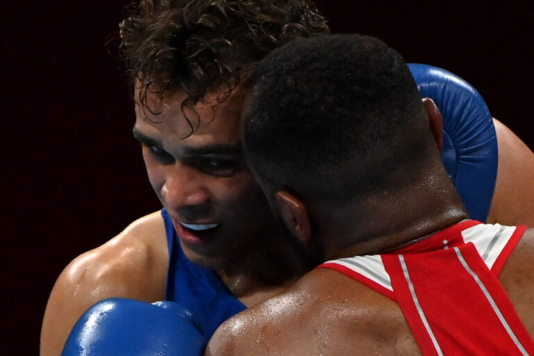Olympic boxing bite