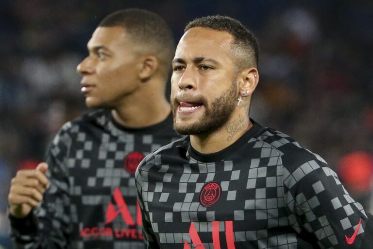 Kylian Mbappe and Neymar