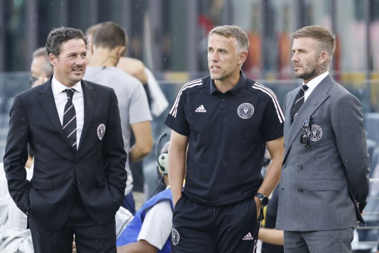 David Beckham Phil Neville