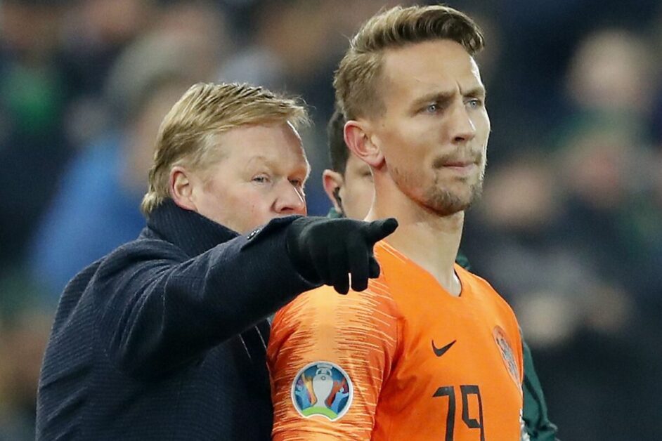 Ronald Koeman and Luuk de Jong