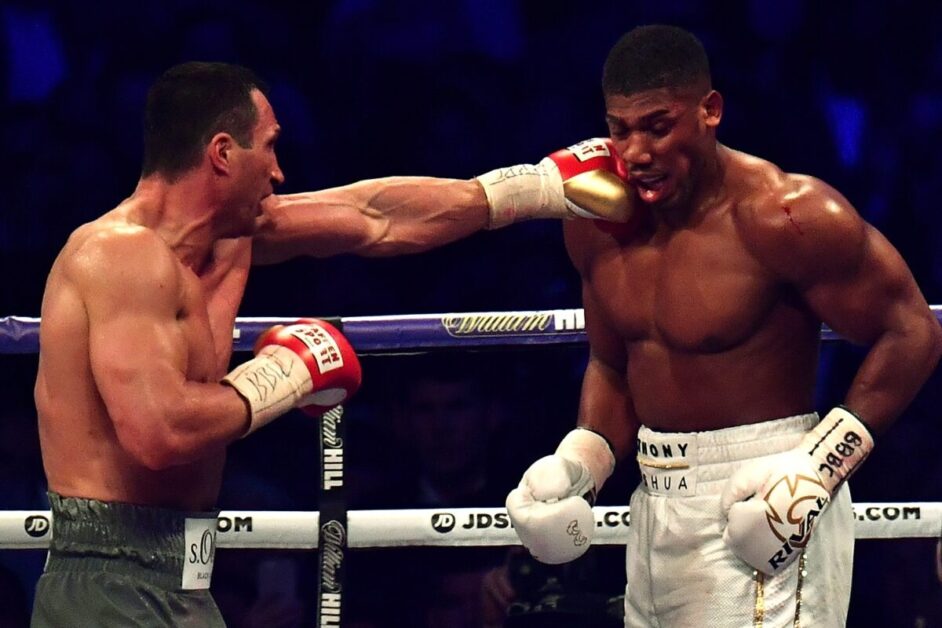Wladimir Klitschko and Anthony Joshua