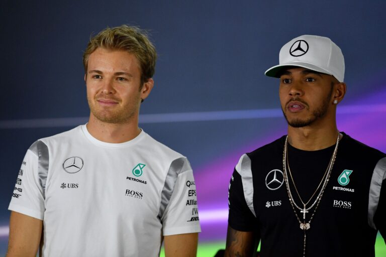 Rosberg Hamilton