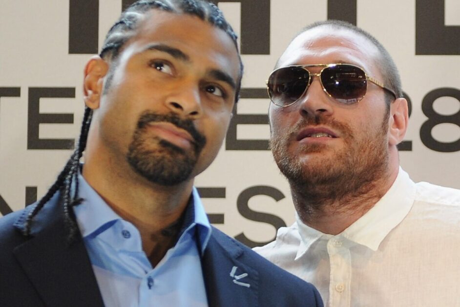David Haye and Tyson Fury