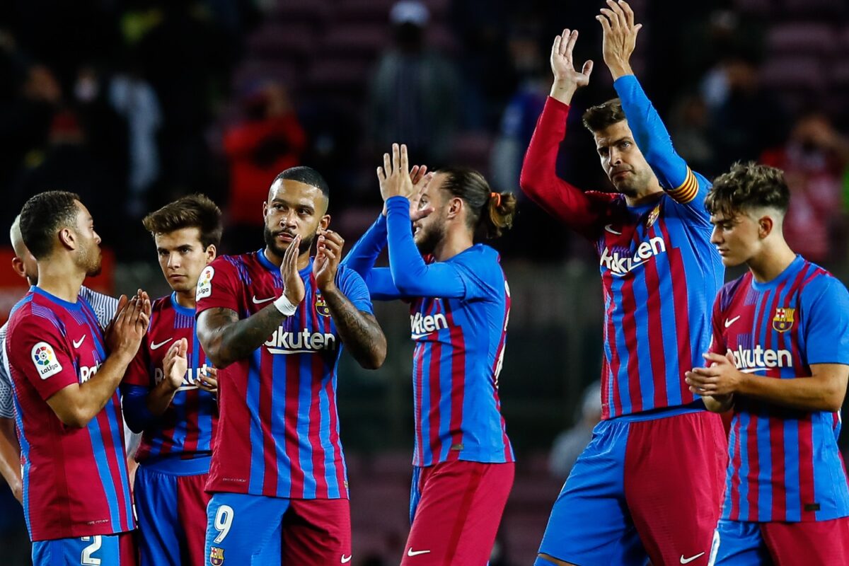 Barcelona players