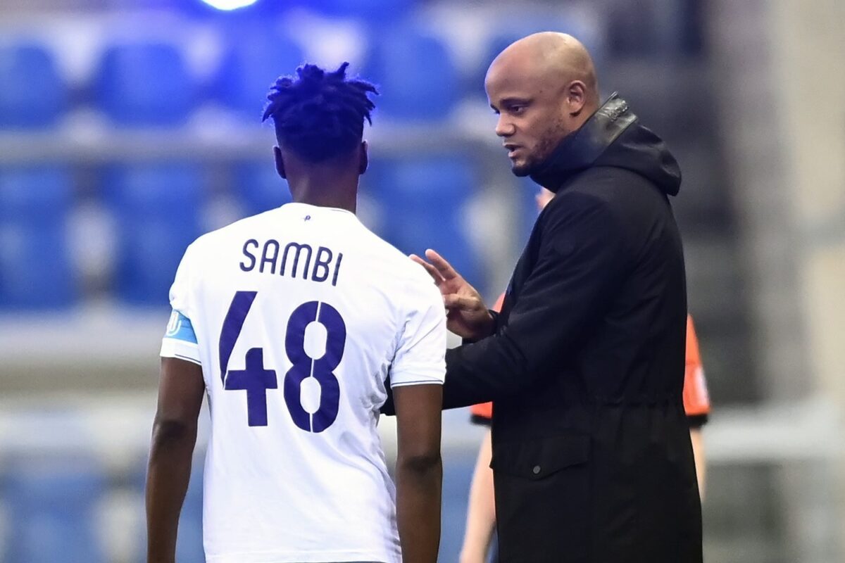 Albert Sambi Lokonga and Vincent Kompany