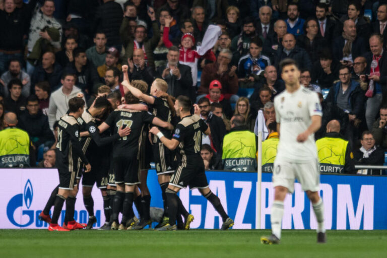 Ajax beat Real Madrid