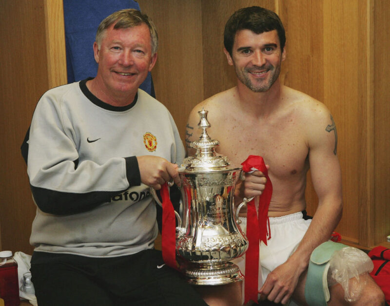 Alex Ferguson and Roy Keane fell out spectacularly