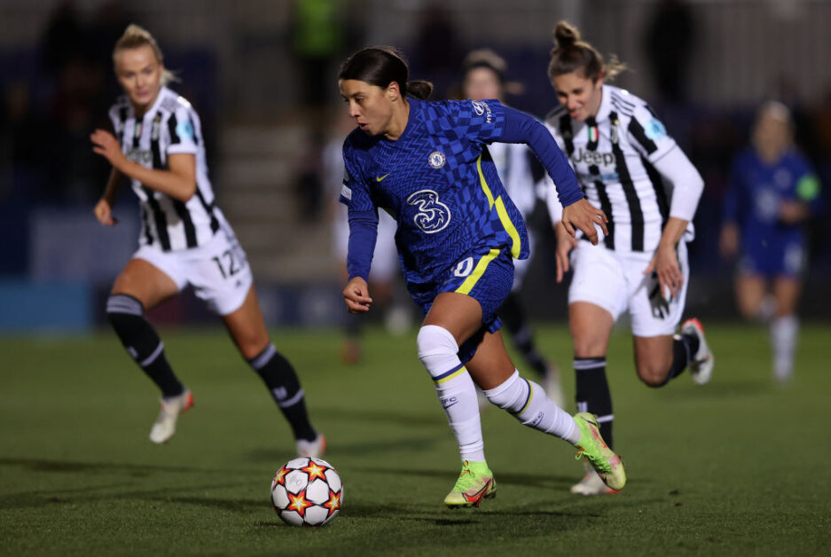 Sam Kerr for Chelsea vs Juventus