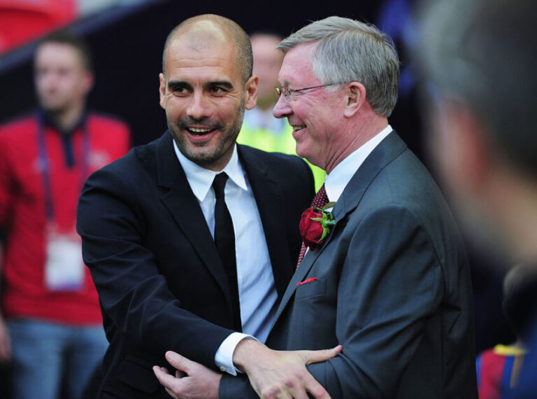 Pep Guardiola was one of Sir Alex Ferguson's toughest opponents