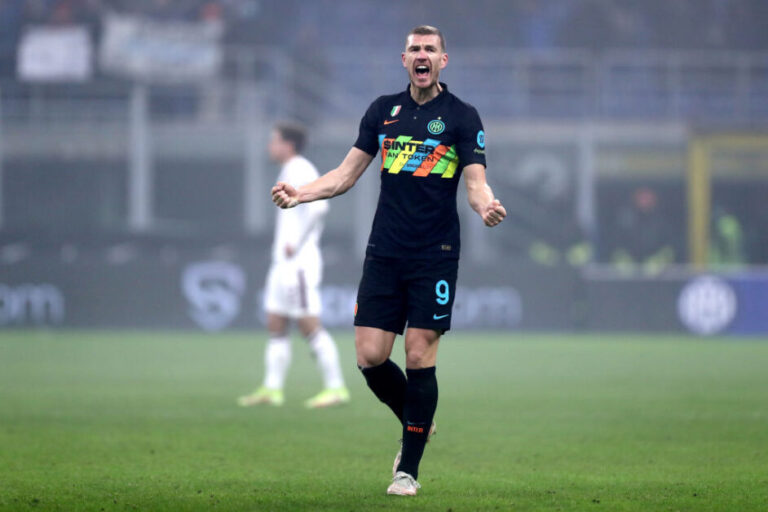 Edin Dzeko has shined as Lukaku's replacement