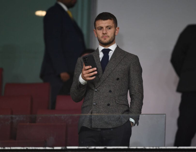 Jack Wilshere has a few words for Jesse Lingard
