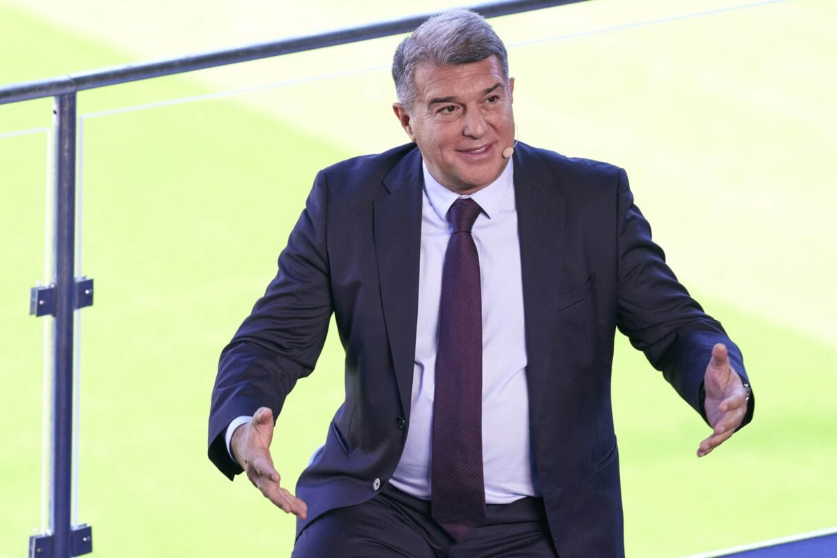 Joan Laporta Barcelona salary cap