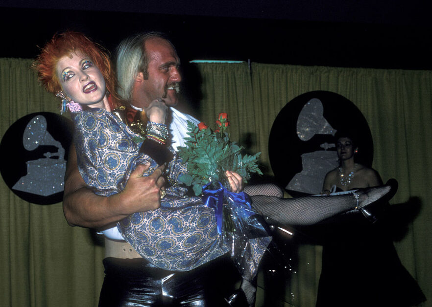 Cyndi Lauper Huk Hogan