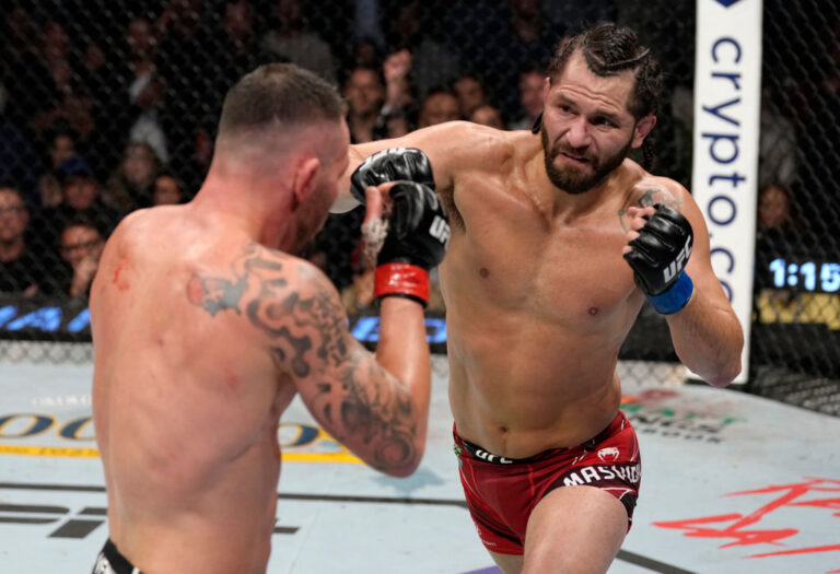 Jorge Masvidal Colby Covington attack