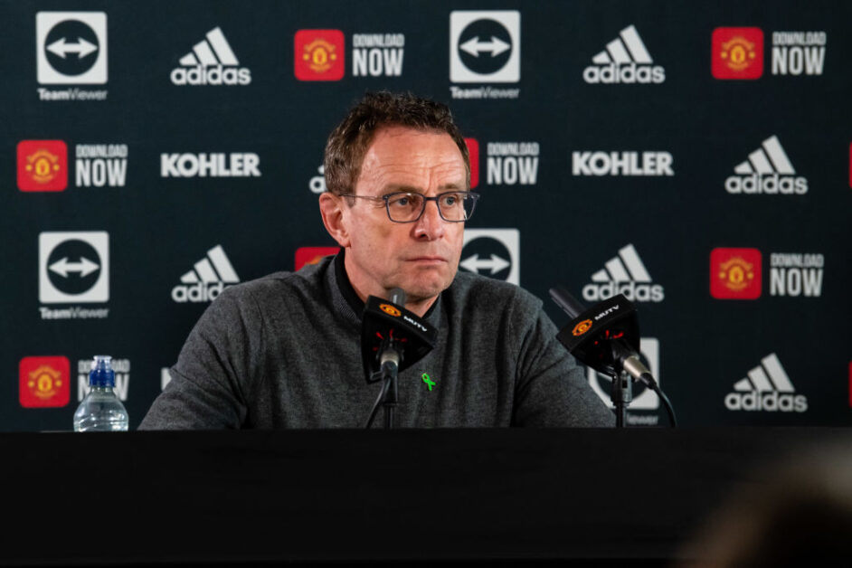 Erik Ten Hag Ralf Rangnick