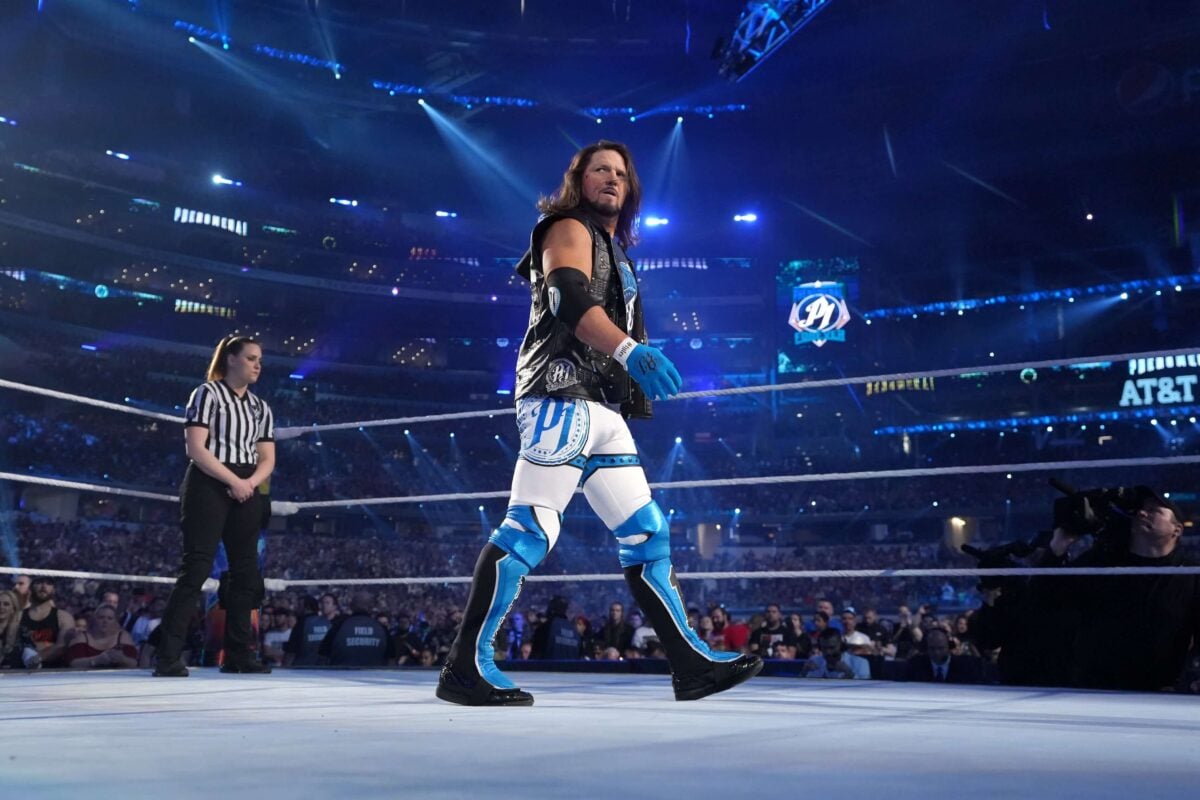 AJ Styles WrestleMania