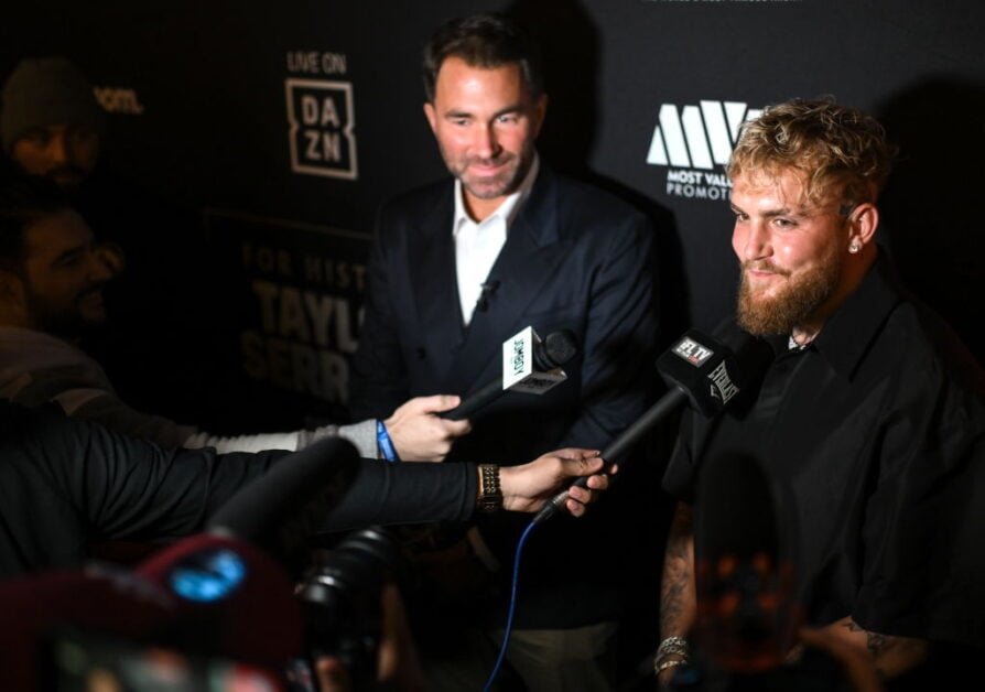 Eddie Hearn Jake Paul