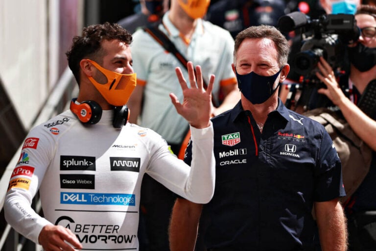 Daniel Ricciardo Christian Horner