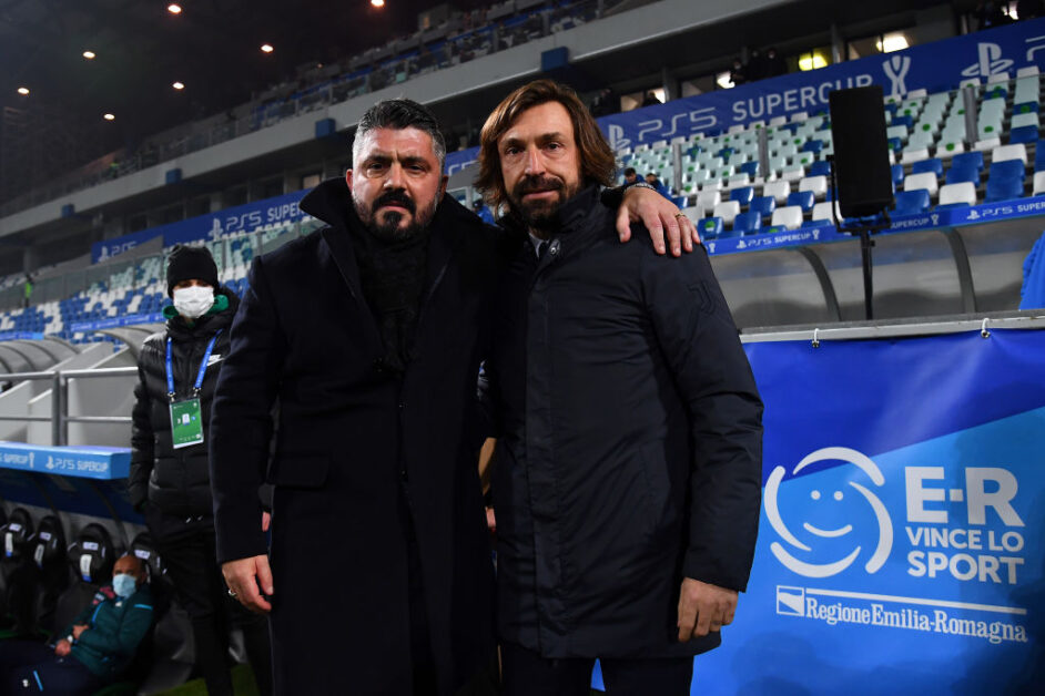Andrea Pirlo Gennaro Gattuso